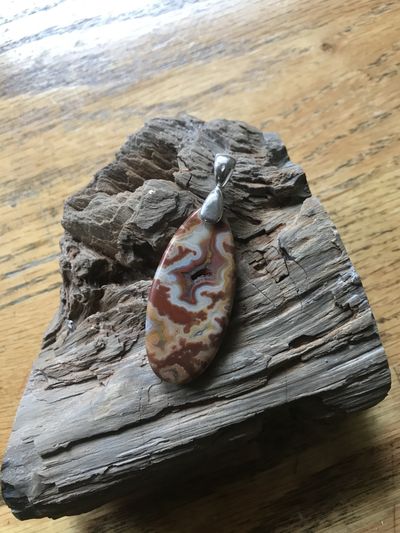 Fairburn Agate Pendant 20825, second view